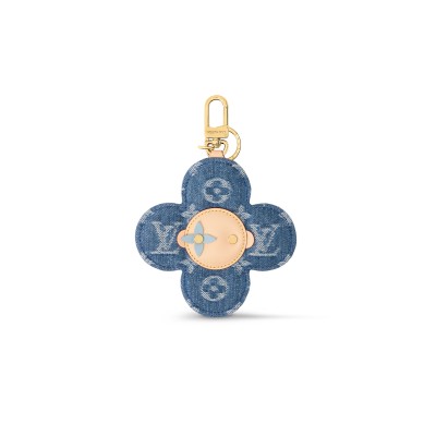 LOUIS VUITTON VIVIENNE DENIM BAG CHARM M03659